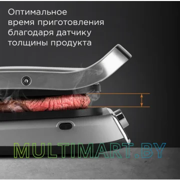 Электрогриль Redmond SteakMaster GM301 (серый/металл) картинка 4